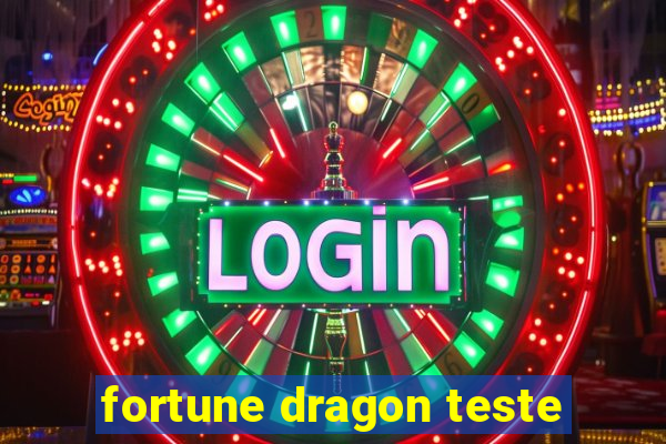 fortune dragon teste